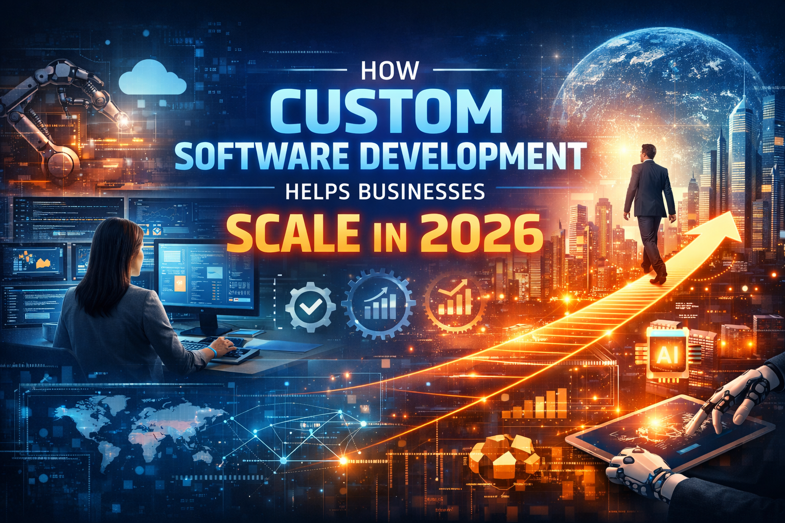 How Custom Software Development Helps Businesses Scale in 2026